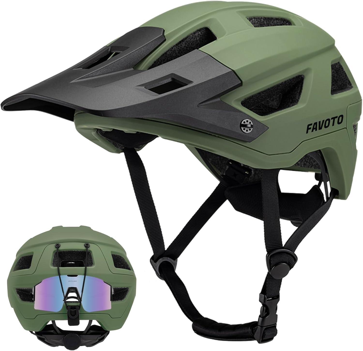 Mountain bike helmet